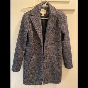 Tweed long coat